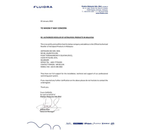 Astra Pool Agency Certificates